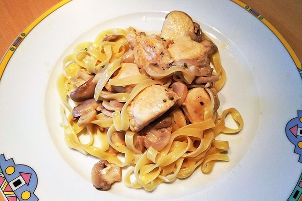 Champignon-Pfanne