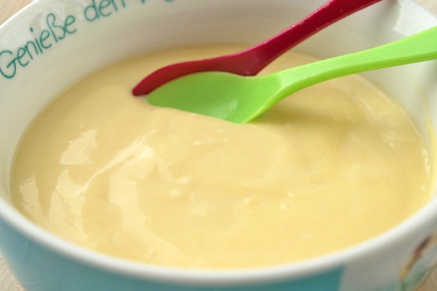 Soja-Vanille-Pudding