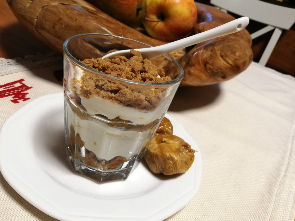 Feigen-Spekulatius-Dessert