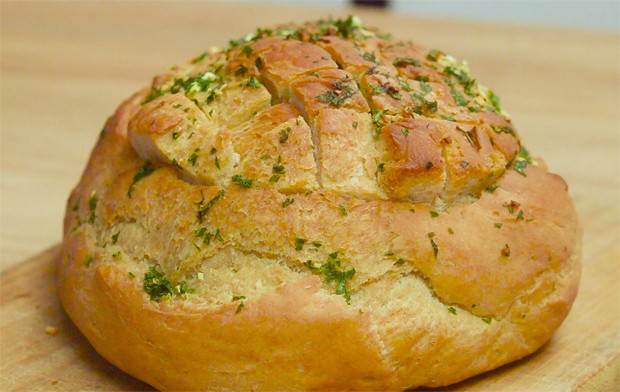 Käse-Brot Fondue