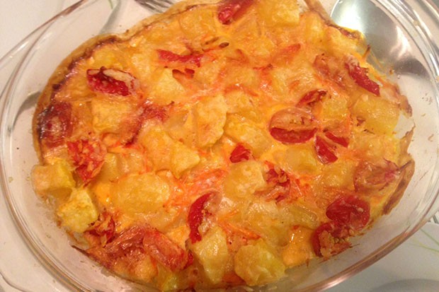 Kartoffel-Tomatenauflauf