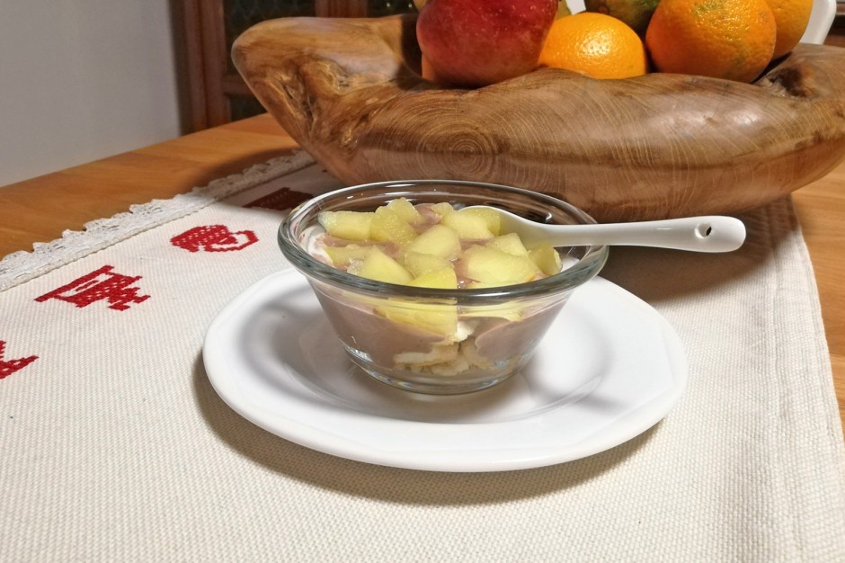Apfel-Schoko-Trifle
