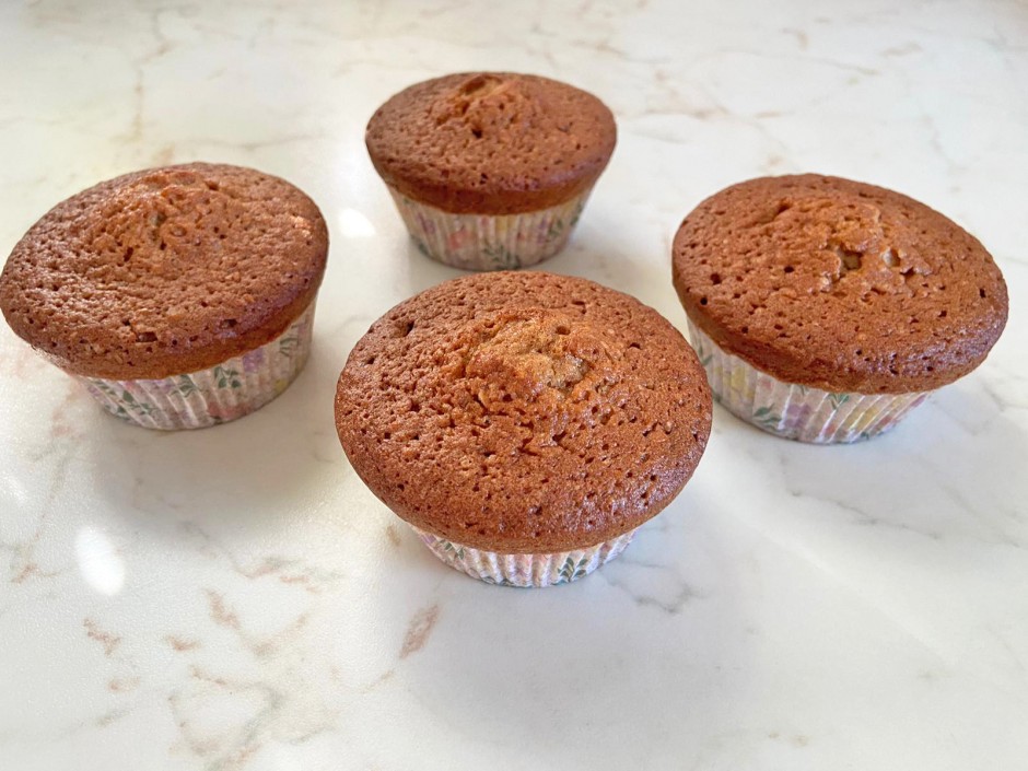 Nutella-Mandel-Muffins