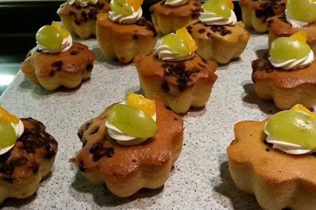 Muffins mit Schokoladestückchen