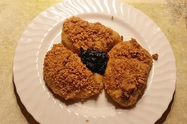 Powidltascherln mit Zimtbr&ouml;sel