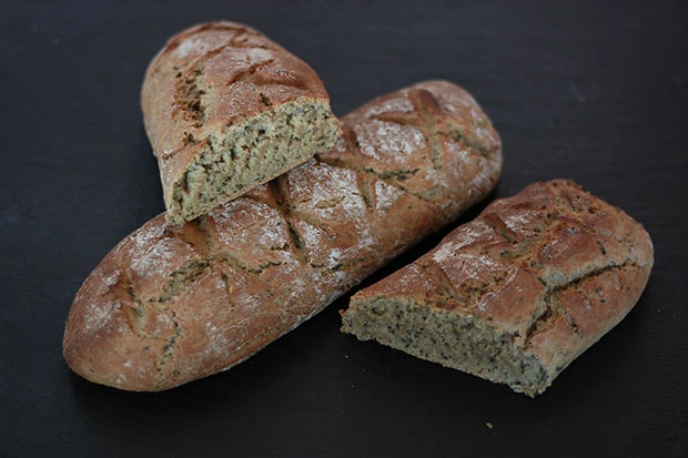 K&uuml;rbiskernbaguette