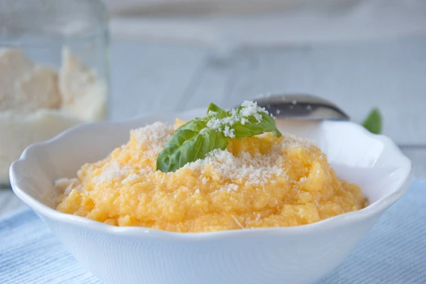 Parmesanpolenta