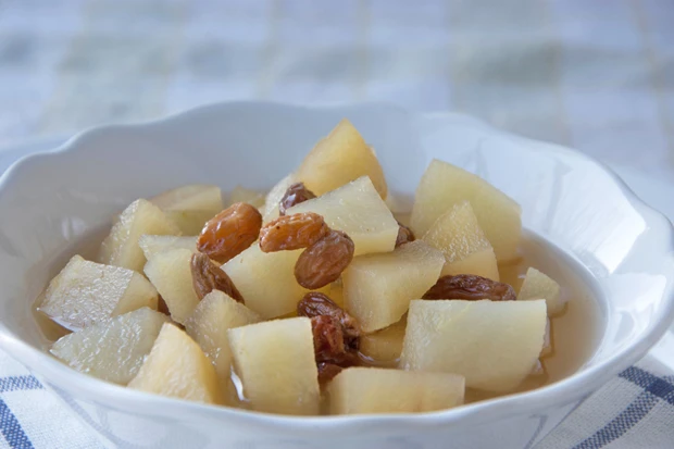 Apfel-Wei&szlig;wein-Kompott