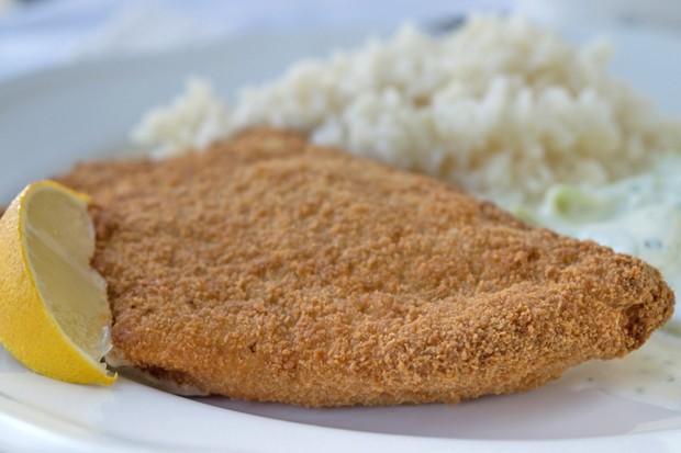 Panierter Fisch