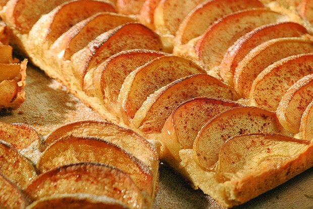 Zimtapfelkuchen vom Blech