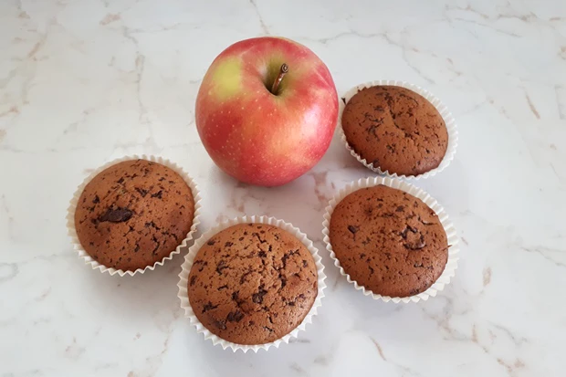 Apfel-Schoko-Muffins