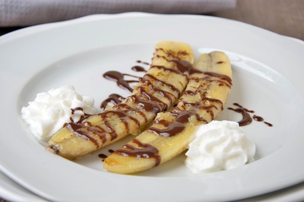 Gebratene Schokobananen