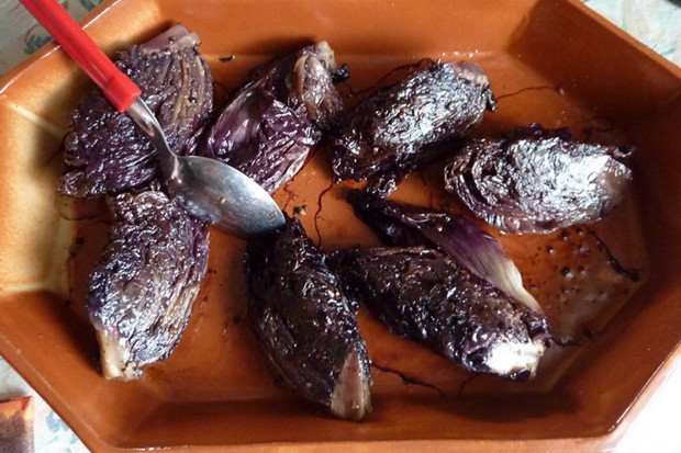 Radicchio gegrillt