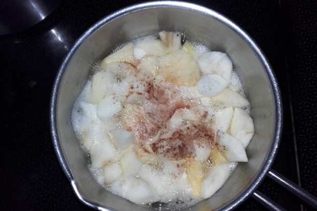 Gedünstete Äpfel