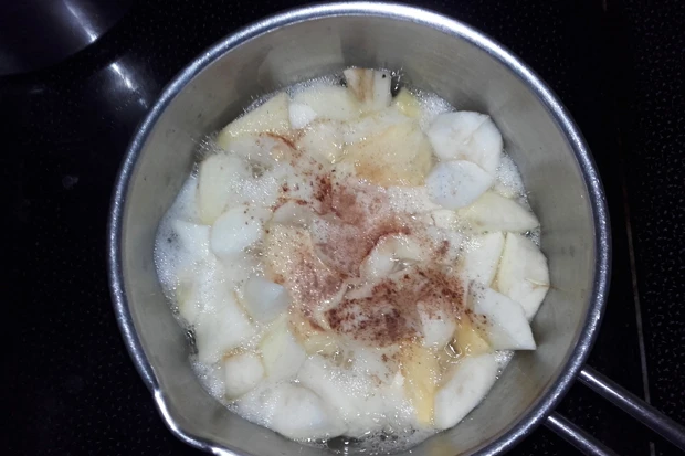 Gedünstete Äpfel