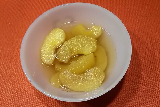 Apfelkompott mit Vanille