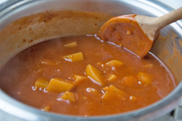 Erdäpfelgulasch