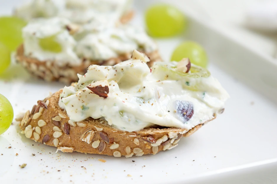 Gorgonzola-Trauben-Aufstrich