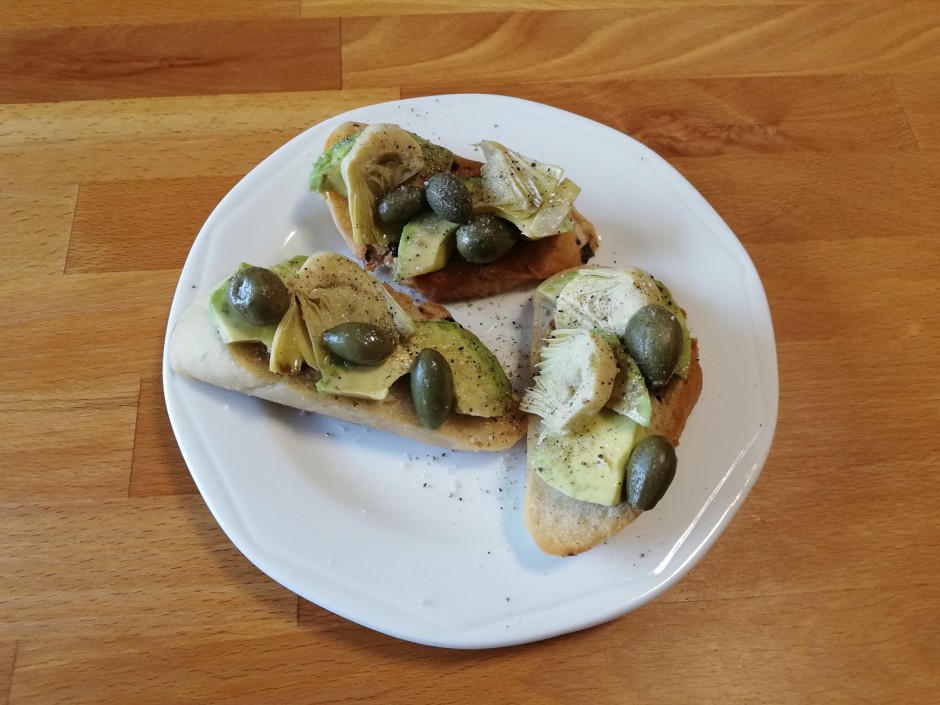 Avocadobaguettes