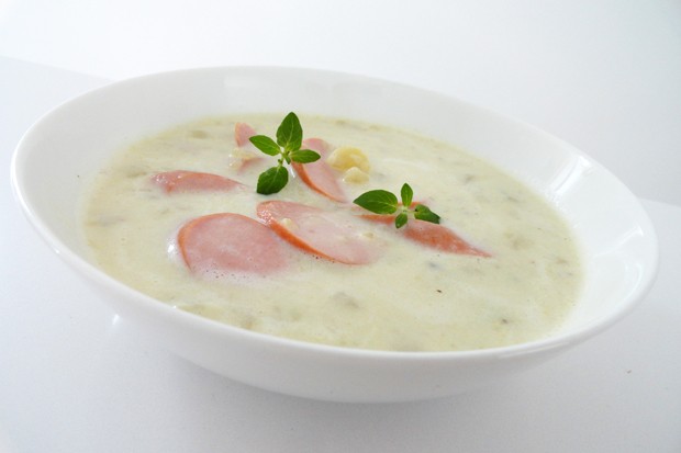 Kartoffelsuppe mit Frankfurter