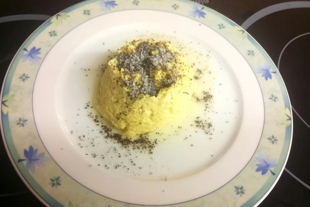 Topfendessert aus der Mikrowelle