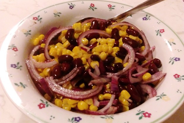 Bohnen-Mais-Salat