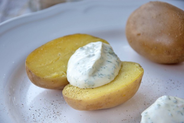 Topfen-Erdäpfel - Rezept