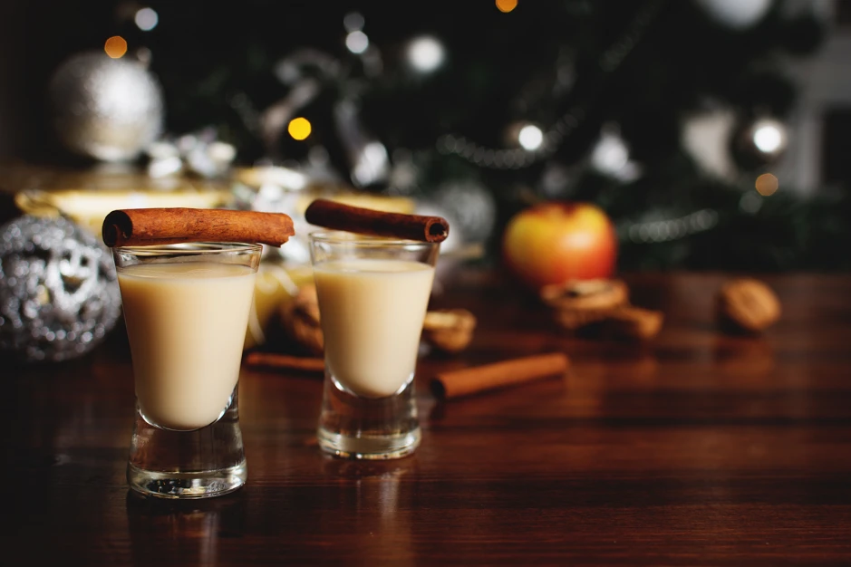 Weihnachtlicher Vanillekipferllikör