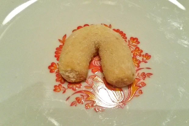 Vanillekipferl mit Mandeln