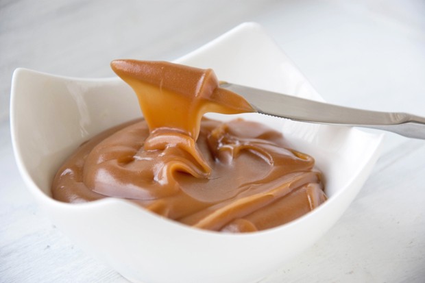 Karamellaufstrich mit Fleur de sel