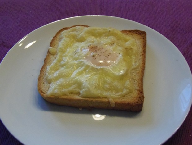 Käse-Ei Toast - Rezept