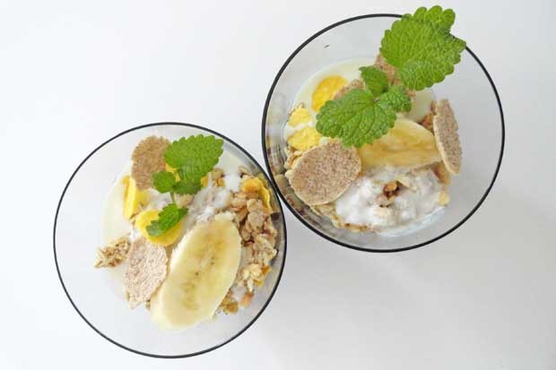 Schnelles Müslidessert