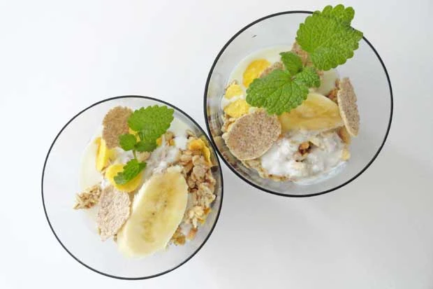 Schnelles Müslidessert