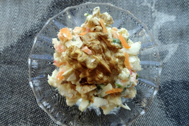 Karottenaufstrich mit Nüssen