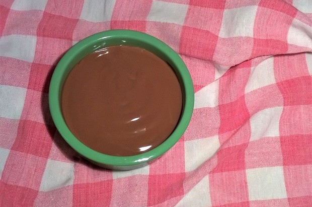 Selbstgemachter Schokopudding
