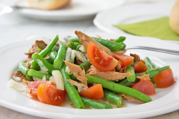 Thunfisch-Fisolensalat
