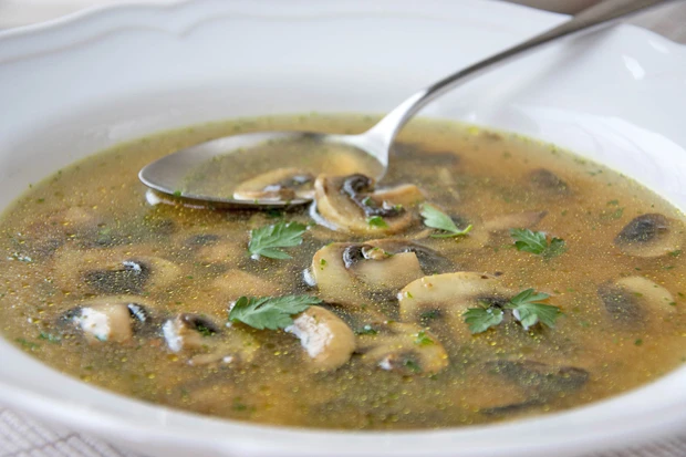 Champignonsuppe
