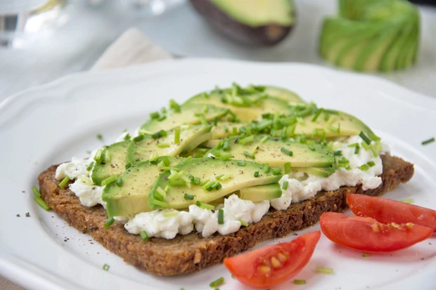 Gesundes Vollkornsandwich