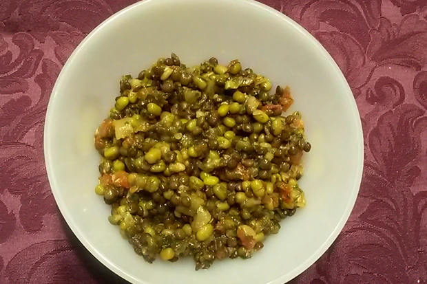 Orientalischer Linsensalat