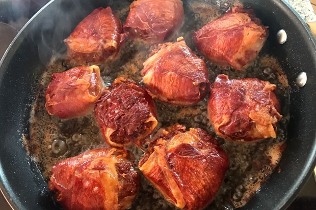 Faschierte Speck Laibchen