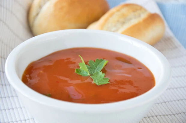 Frische Tomatensuppe