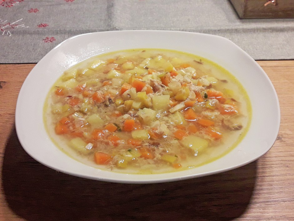 Räucherfischsuppe