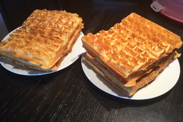 Klassische Waffeln