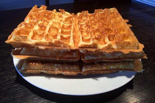 Klassische Waffeln
