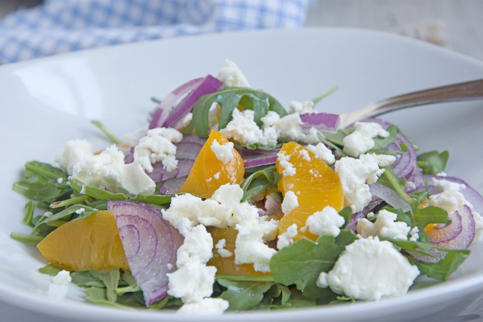 Fruchtiger Rucola Salat