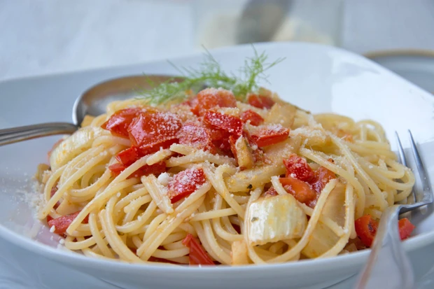 Pasta mit Ofengemüse