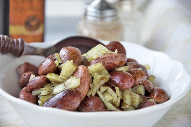 Bohnensalat mit Kern&ouml;l