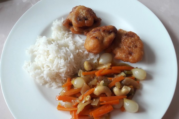 Süßsaures Schweinefleisch