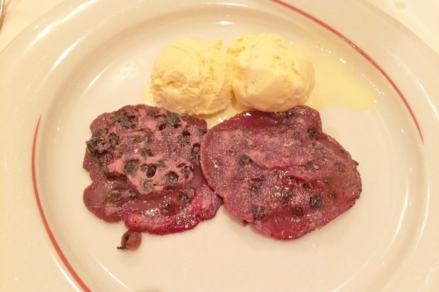 Pancakes mit Heidelbeeren