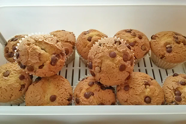 Muffins mit Schokost&uuml;ckchen